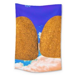 Two Hearts Large Tapestry by essentialimage