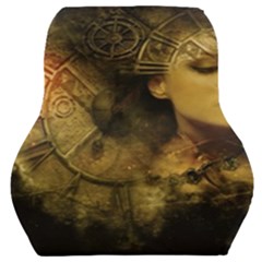 Surreal Steampunk Queen From Fonebook Car Seat Back Cushion  by 2853937