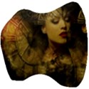 Surreal Steampunk Queen From Fonebook Velour Head Support Cushion View4