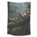 Wooden Child Resting On A Tree From Fonebook Large Tapestry View1