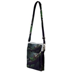 Wooden Child Resting On A Tree From Fonebook Multi Function Travel Bag by 2853937