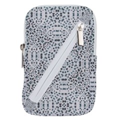 Dots Motif Geometric Print Design Belt Pouch Bag (small) by dflcprintsclothing