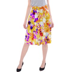 Summer Sequins Midi Beach Skirt by essentialimage