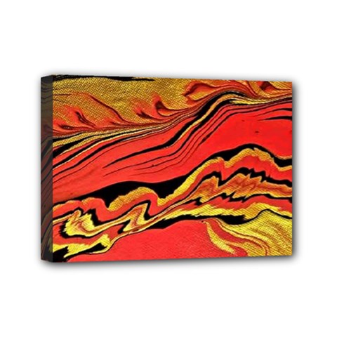 Warrior s Spirit Mini Canvas 7  X 5  (stretched) by BrenZenCreations