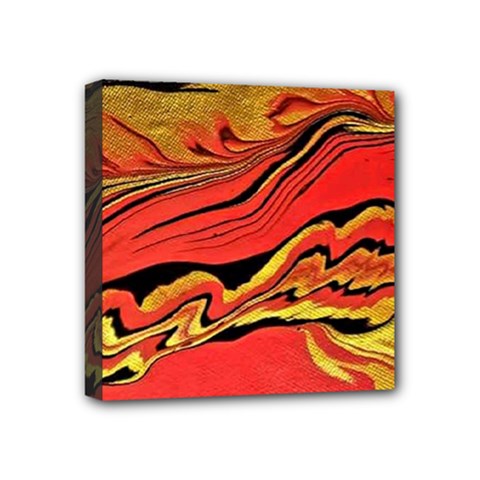 Warrior s Spirit  Mini Canvas 4  X 4  (stretched) by BrenZenCreations
