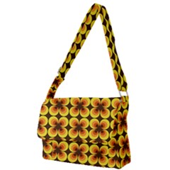 Zappwaits-retro Full Print Messenger Bag (l) by zappwaits