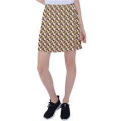 Abstract Illusion Tennis Skirt by Sparkle