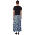 Intricate Texture Ornate Camouflage Pattern Flared Maxi Skirt View2