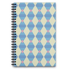 Pattern Texture Chevron 5 5  X 8 5  Notebook by Dutashop