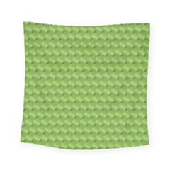 Green Pattern Ornate Background Square Tapestry (small) by Dutashop