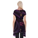 Background Abstract Star Short Sleeve Side Drop Tunic View2