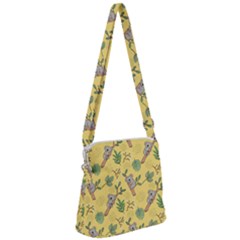 Kuala Bears Zipper Messenger Bag by designsbymallika