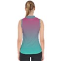 Teal Sangria Mock Neck Shell Top View2