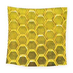 Hexagon Windows Square Tapestry (large) by essentialimage365
