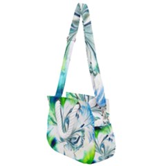 1lily Rope Handles Shoulder Strap Bag by BrenZenCreations