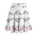 Folk ornament High Waist Skirt View1