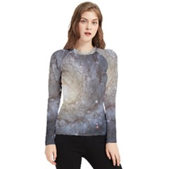 Spiral Galaxy Women s Long Sleeve Rash Guard by ExtraAwesomeSauce