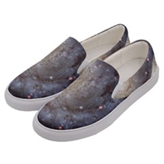 Spiral Galaxy Men s Canvas Slip Ons by ExtraAwesomeSauce