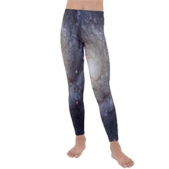 Spiral Galaxy Kids  Lightweight Velour Leggings by ExtraAwesomeSauce