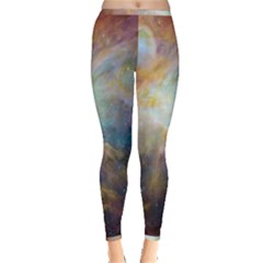Colorful Galaxy Inside Out Leggings by ExtraAwesomeSauce