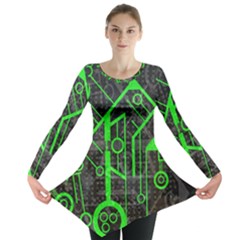 Tech Long Sleeve Tunic  by ExtraAwesomeSauce