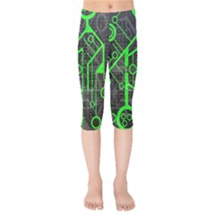 Tech Kids  Capri Leggings  by ExtraAwesomeSauce
