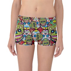 Sugar Skulls Boyleg Bikini Bottoms by ExtraAwesomeSauce