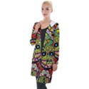 Sugar Skulls Hooded Pocket Cardigan View1