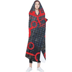 Tech - Red Wearable Blanket by ExtraAwesomeSauce