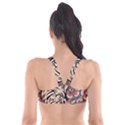 White Tiger Plunge Bikini Top View2