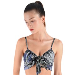 Kraken Woven Tie Front Bralet by ExtraAwesomeSauce