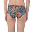 Chinese Phoenix Mid-Waist Bikini Bottoms View2