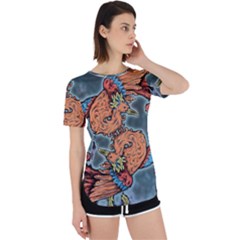 Chinese Phoenix Perpetual Short Sleeve T-shirt by ExtraAwesomeSauce