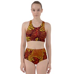 Phoenix Rising Racer Back Bikini Set by ExtraAwesomeSauce