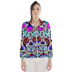 Sugar Skull Pattern 2 Women s Windbreaker by ExtraAwesomeSauce