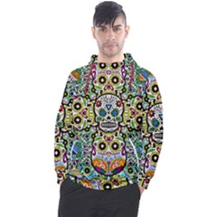 Sugar Skulls Pattern Men s Pullover Hoodie by ExtraAwesomeSauce