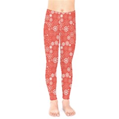 Christmas Snowflakes Kids  Leggings by ExtraAwesomeSauce
