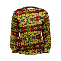 Leaves Pattern Women s Sweatshirt by ExtraAwesomeSauce