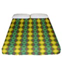 Native American Pattern Fitted Sheet (Queen Size) View1