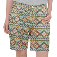 Native American Pattern Pocket Shorts by ExtraAwesomeSauce