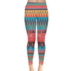 Native American Pattern Leggings  by ExtraAwesomeSauce