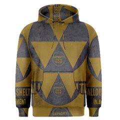 Fallout Shelter In Basement Radiation Sign Men s Core Hoodie by WetdryvacsLair