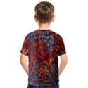 Phoenix in the Rain Abstract Pattern Kids  Sport Mesh Tee View2