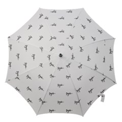 Tribal Style Symbol Drawing Print Pattern Hook Handle Umbrellas (medium) by dflcprintsclothing