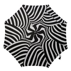 Wave Line Curve Hook Handle Umbrellas (large) by Dutashop