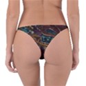 Abstract Art Reversible Bikini Bottom View2