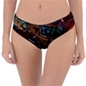 Abstract Art Reversible Classic Bikini Bottoms View1