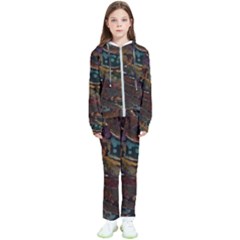 Abstract Art Kids  Tracksuit by Dutashop