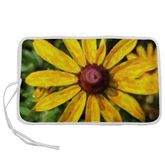 Sunflower Painting Pen Storage Case (s) by ExtraAwesomeSauce