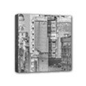 Aerial View Montevideo Uruguay Mini Canvas 4  x 4  (Stretched) View1